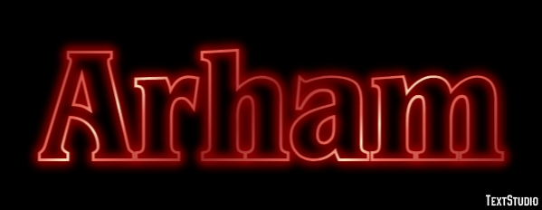 Arham Effetto testo