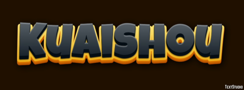 Kuaishou Efecto de texto