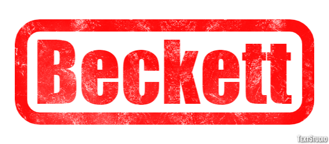 Beckett Efekt tekstowy