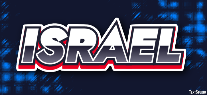 Israel Efecto de Texto
