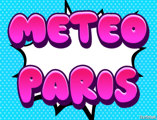 Meteo Paris Effetto testo