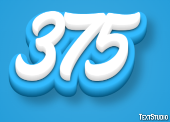 375 Effet de texte