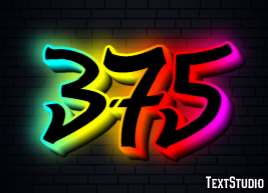 375 Effet de texte