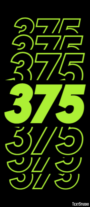 375 Effetto testo