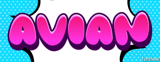 Avian Text Effect