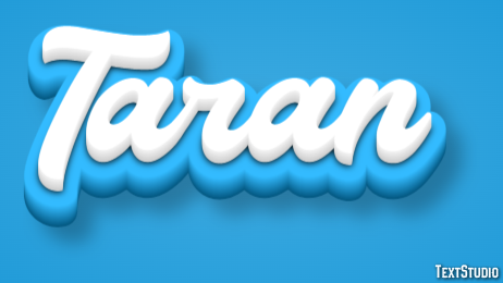 Taran Text Effect