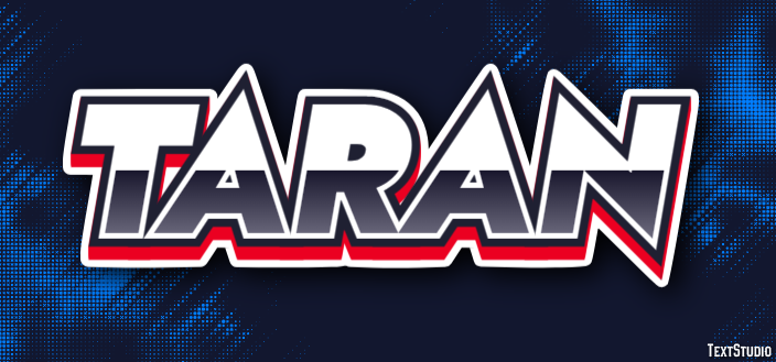 Taran Text effect