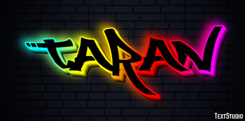 Taran Text effect