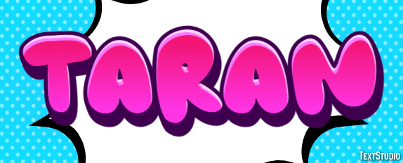 Taran Text effect
