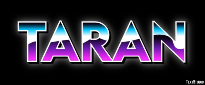 Taran Text effect