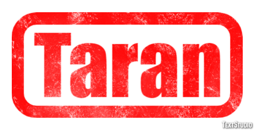 Taran Text effect