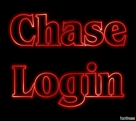 Chase Login Texteffekt