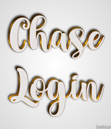 Chase Login Texteffekt