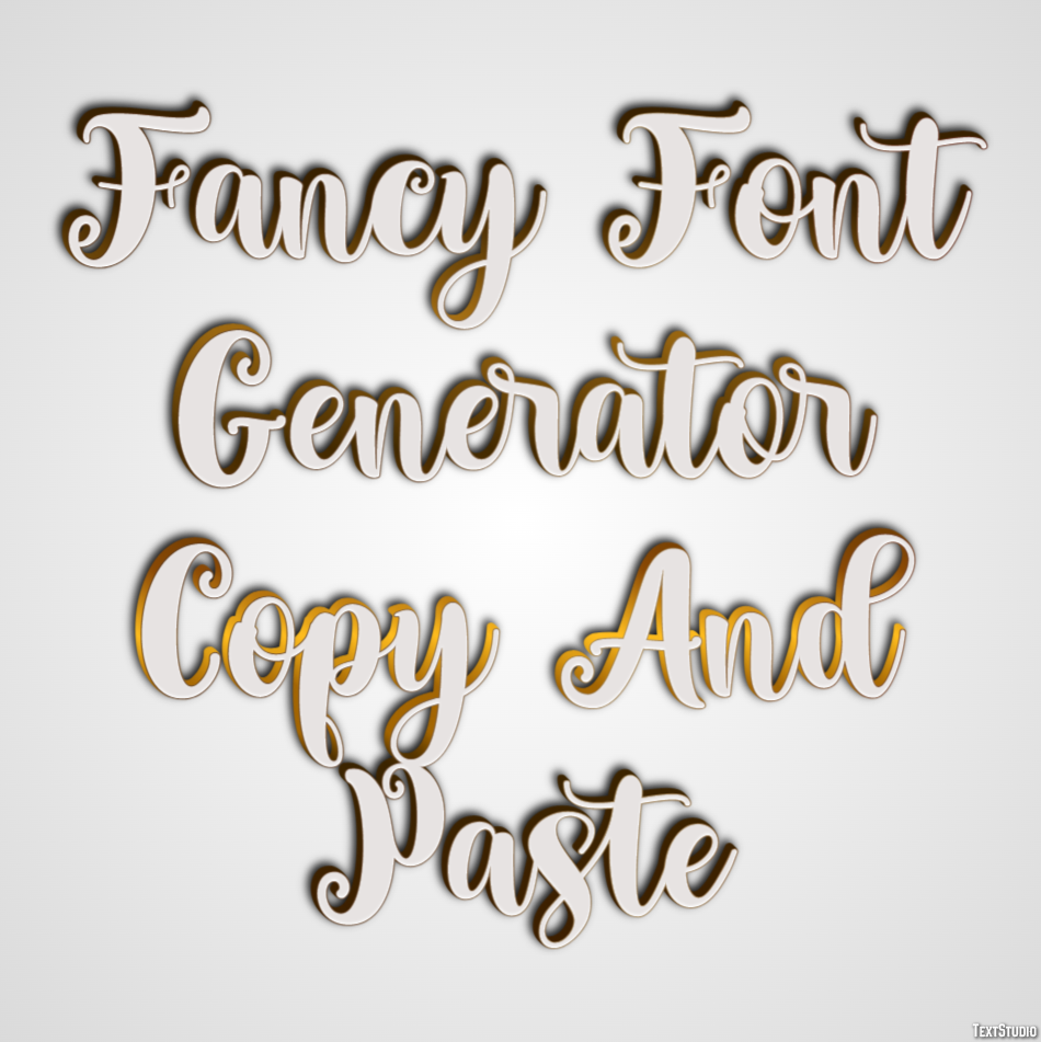 Fancy Font Generator Copy And Paste テキスト効果