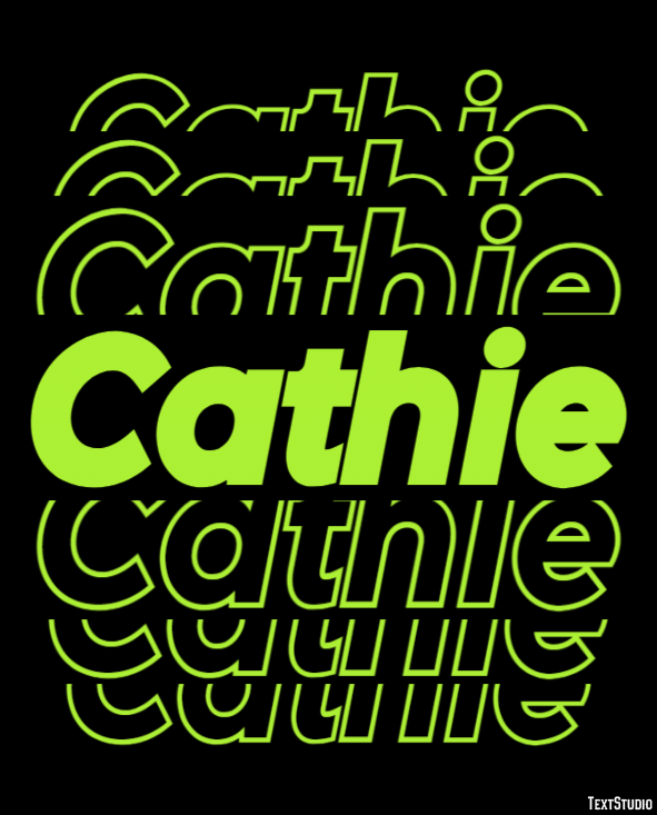 Cathie Text Effect