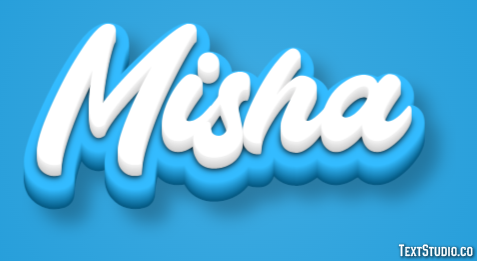 Misha Text Effect
