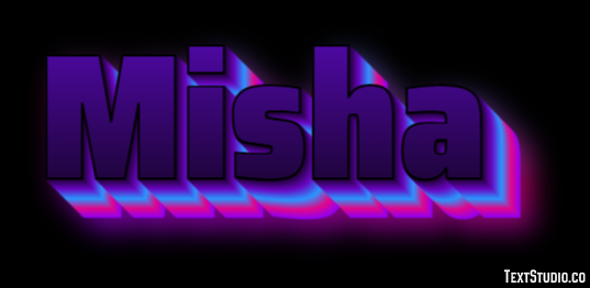 Misha Text Effect