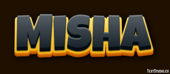 Misha Text Effect