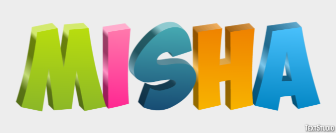 Misha Text Effect