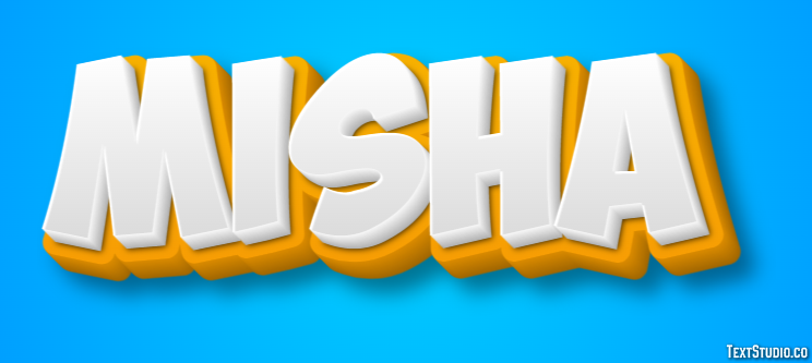 Misha Text Effect