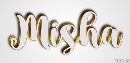 Misha Text Effect