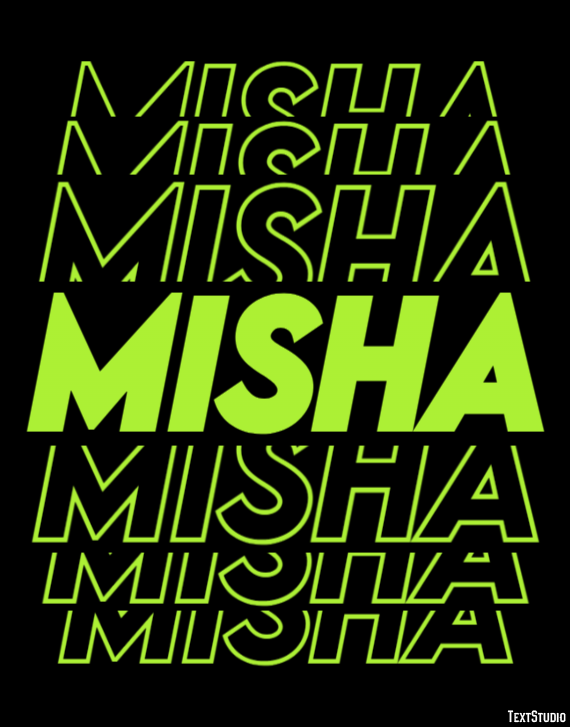 Misha Text Effect