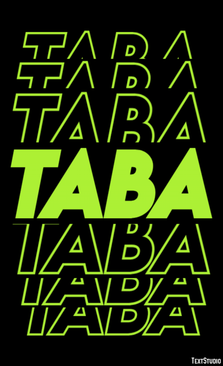 Taba Efekt tekstowy