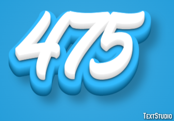 475 Text Effect