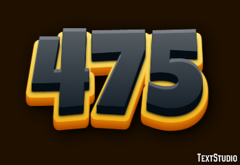 475 Text Effect