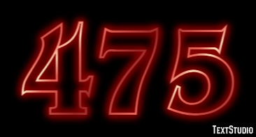 475 Text Effect