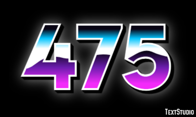 475 Text Effect