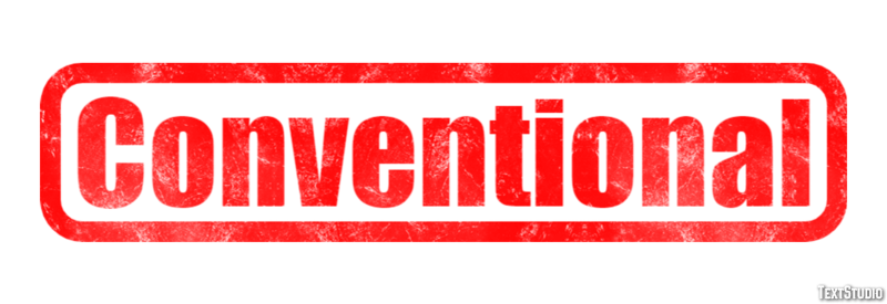 Conventional Text Effect