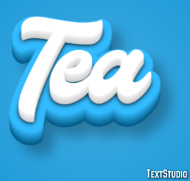 Tea Text Effect