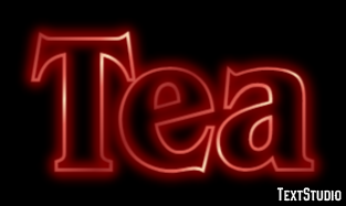 Tea Text Effect