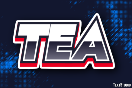Tea Text Effect
