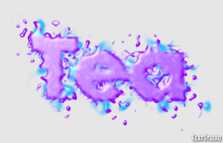 Tea Text Effect