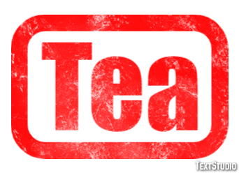 Tea Text Effect