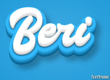 Beri テキスト効果