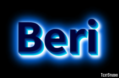 Beri Text Effect