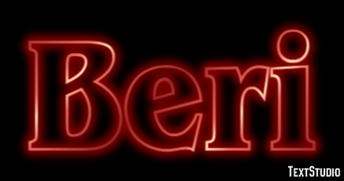 Beri テキスト効果