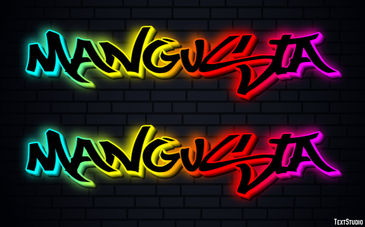 мангуста mangusta Текстовый эффект