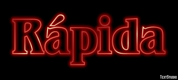 Rápida Efeito do texto
