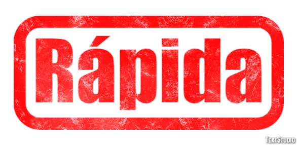 Rápida Efeito do texto