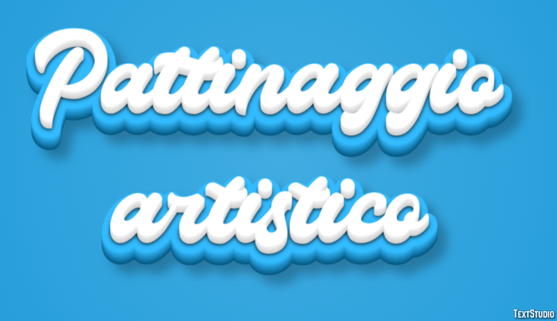 Pattinaggio artistico Efekt tekstowy