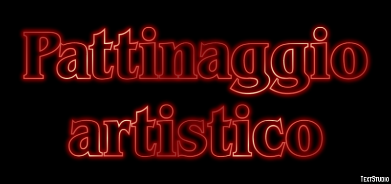Pattinaggio artistico Effetto testo
