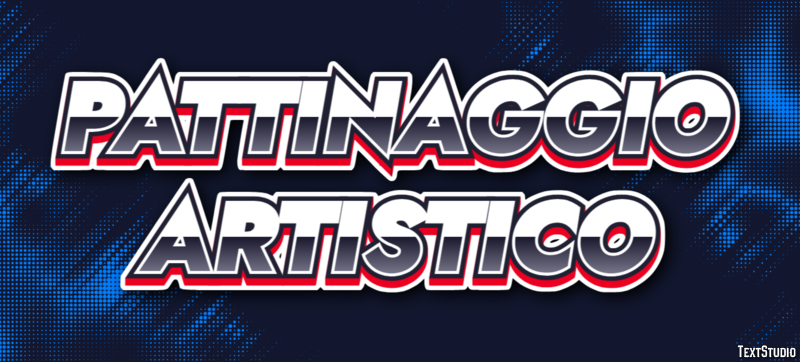 Pattinaggio artistico Effetto testo