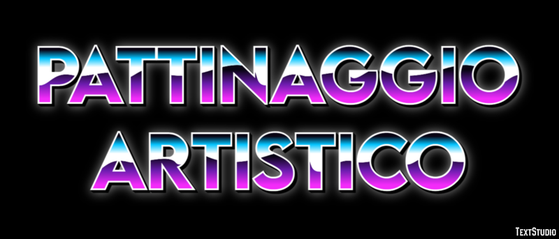 Pattinaggio artistico Effetto testo