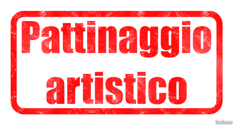 Pattinaggio artistico Effetto testo