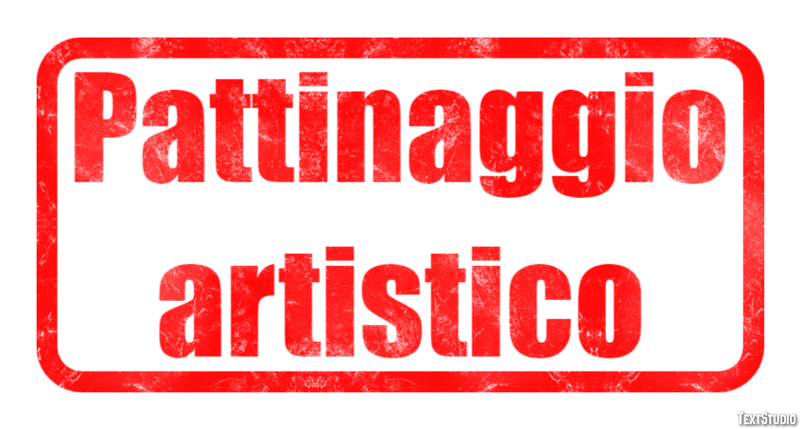 Pattinaggio artistico Effetto testo