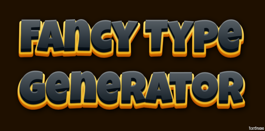 Fancy Type Generator Text effect